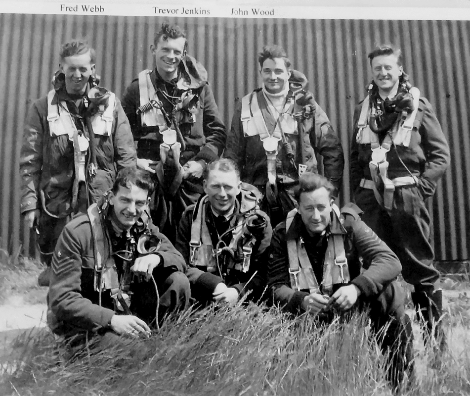 Australian Pilot Officer John Charles Oram and the crew of LM112  UM-A2 - 7th of July 1944