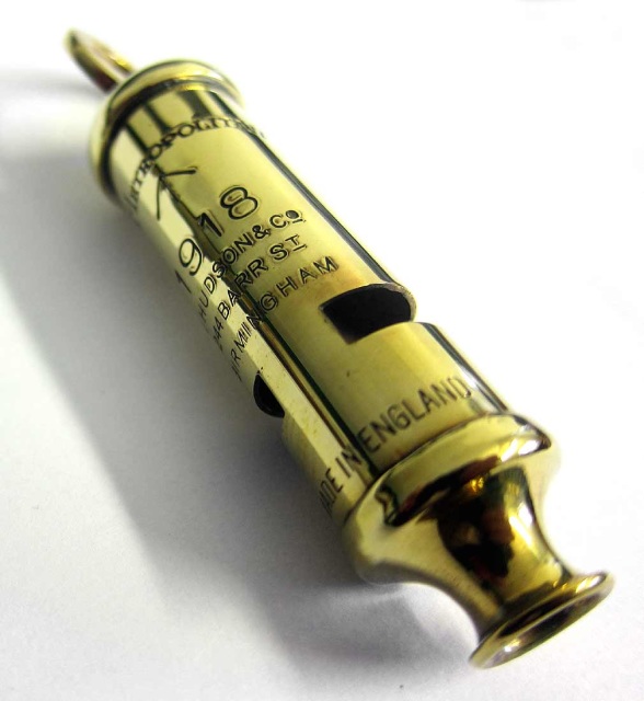 Ww1 Officers Trench Whistle | osmunited.com